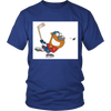 Funny Hockey Player Unisex T-Shirt