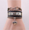 Infinity Love Army Mom Bracelet Offer