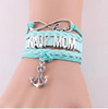 Infinity Love NAVY MOM Bracelet Offer