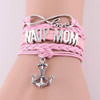 Infinity Love NAVY MOM Bracelet Offer