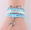Infinity Love NAVY MOM Bracelet Offer