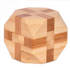 3D Wooden Interlocking Burr Puzzles Game For Kids and Adults