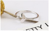 Mermaid's Tail Silver Ring