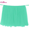 Tutu Tulle Table Skirt Candy Table Cloth Home Textile Baptism Birthday Party Table Decoration 100*80CM