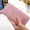Cute Slim Long Leather Wallet