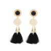 Tassel Clip on Earrings