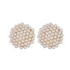 Faux Pearl Clip On Earrings