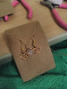 Handmade gold jewelry set