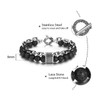 Multiple Design Natural Stone Beaded Bracelets