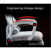 Gaming Chair with Footrest Massage Lifted Gaming Chair Rotation and Reclining Office Chair