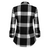 Women Plaid Shirt Womens Tops And Blosues Ladies Office Working Long Sleeve V Neck Blouse Loose Tops Blusas Mujer De Moda 2020