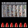 Multicolor Nail Art Rhinestones Glitters Nail Tips Decoration Manicure Tool DIY