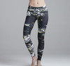 Digi Glitch Swoosh Leggings, Mod Thread