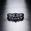 Legend of Zelda Breath of the Wild Zora Engagement Ring, Sterling Silver