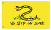 No Step on Snek Drawn Flag