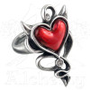 Devil Heart Ring, Alchemy Gothic