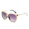 Vintage Round Big Frame Sunglasses