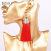 Long Tassel vintage Earring Boho Bohemian Accessories