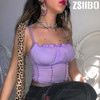 Sexy milkmaid Tops vest top elegant sleeveless Chiffon Boho Bohemian Tops