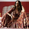 long rayon Floral print sexy V-Neck chic Boho Bohemian Dress long rayon Floral print sexy V-Neck chic Boho Bohemian Dress