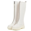 Metal Zipper Knee High Boots Metal Zipper Knee High Boots
