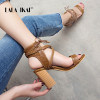 Lace-Up Sexy High Heels