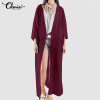 Long Sleeve Vintage Cardigans Casual Solid Loose Kimono Long Sleeve Vintage Cardigans Casual Solid Loose Kimono