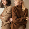 Cashmere High-Necked Pullover Loose Thick Sweater