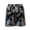 leopard print stain floral elastic waist Boho Bohemian Shorts