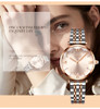 Luxury Crystal Waterproof Rose Gold Steel Strap Wrist Watches Luxury Crystal Waterproof Rose Gold Steel Strap Wrist Watches