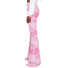Smocked Waist Boho Bohemian Pants