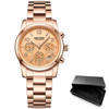 Chronograph Luxury Rose Gold Wrist watch Chronograph Luxury Rose Gold Wrist watch