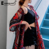 Floral Print Tassels Beach Gypsy Vintage Boho Bohemian Kimonos