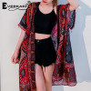 Floral Print Tassels Beach Gypsy Vintage Boho Bohemian Kimonos