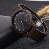 Date Display  Timepieces Chronograph Military Wood Watches
