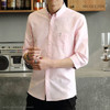 Tuxedo Three Quarter Social Slim Fit Long Sleeve Dress Shirts