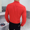 Stand Collar Long sleeve Dress Shirts