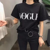 Vogue Letter Print T Shirt Vogue Letter Print T Shirt