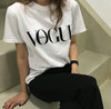 Vogue Letter Print T Shirt Vogue Letter Print T Shirt