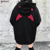 Cute Punk Gothic Devil Horn Chic Hoodie Cute Punk Gothic Devil Horn Chic Hoodie
