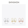 Irregular Bag Shape Drop Earrings