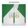 Irregular Bag Shape Drop Earrings
