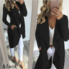 Cotton Blends Pockets Long Sleeve Lapel Collar Slim Casual coat
