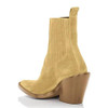 Fashion Pointed Toe Chunky Heel Suede Women Booties