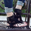 Tassels Open Toe Flip Flops Flat Sandals
