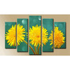 Sunflowers Field, 5 Panel Diamond Painting -WOW