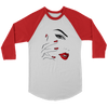 Red Nail Lips Long Sleeves