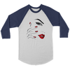 Red Nail Lips Long Sleeves