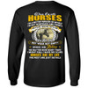 When I'm With Horses I'm A Better Version Of Myself I'm Not Worthless- Horses Are My Life- Horse T-shirt