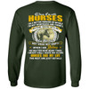 When I'm With Horses I'm A Better Version Of Myself I'm Not Worthless- Horses Are My Life- Horse T-shirt